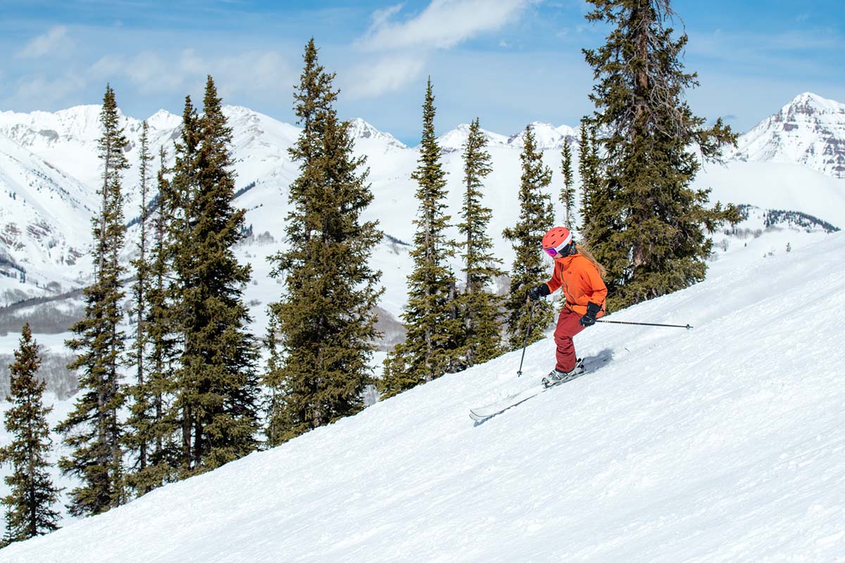 Resort skiing in Crested Butte